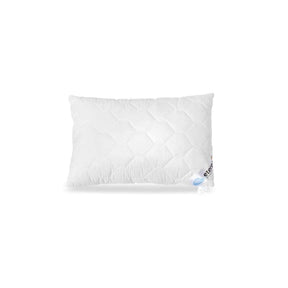 etérea Kopfkissen Frieda Komfort – versteppt & mit Reißverschluss