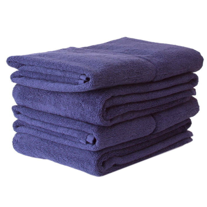 6 tlg. Baumwolle Handtuch-Set #farbe_marine