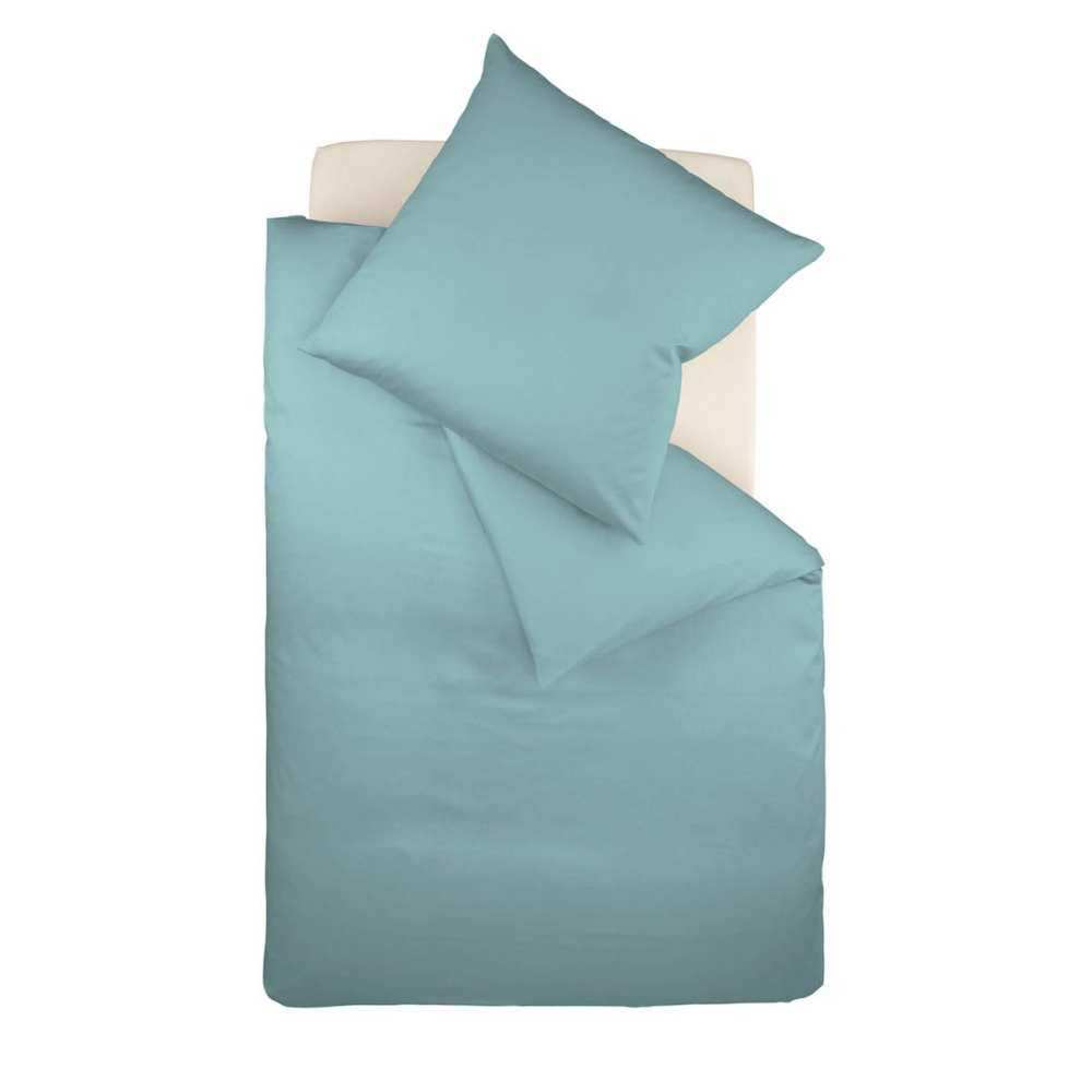 fleuresse Satin Bettwäsche #farbe_aqua