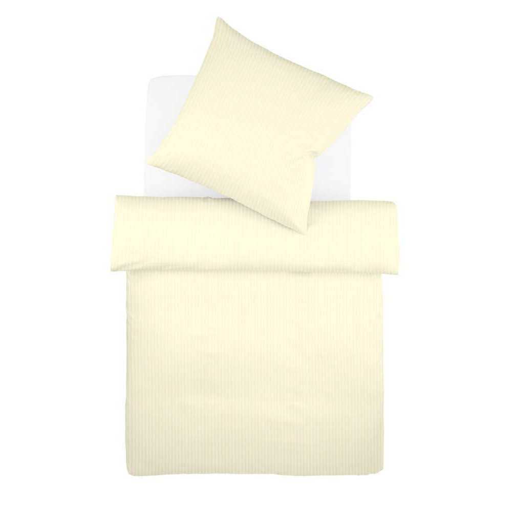 fleuresse Interlock Bettwäsche #farbe_creme