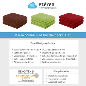 etérea Baumwolle Schlaf- & Kuscheldecke