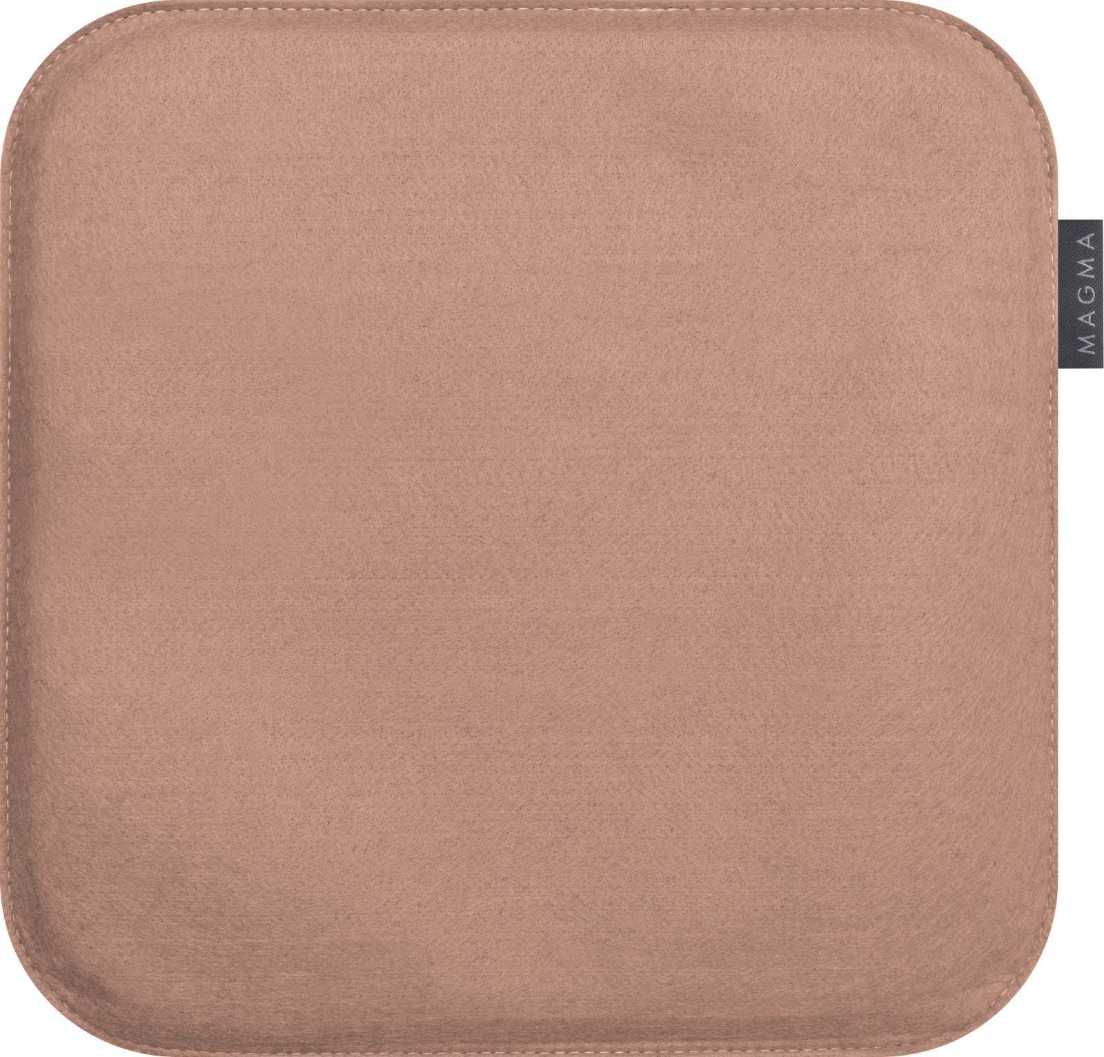 Magma Sitzkissen Avaro Uni quadratisch 35cm - Baumwoll-Mischung