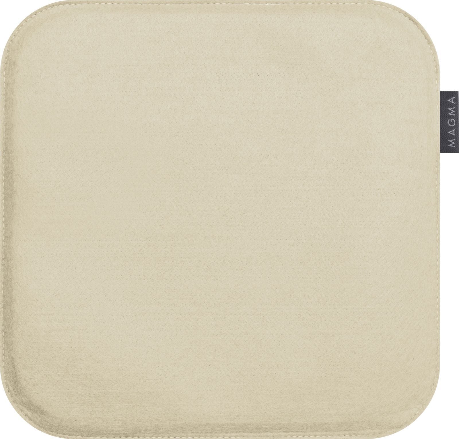 Magma Sitzkissen Avaro Uni quadratisch 35cm - Baumwoll-Mischung
