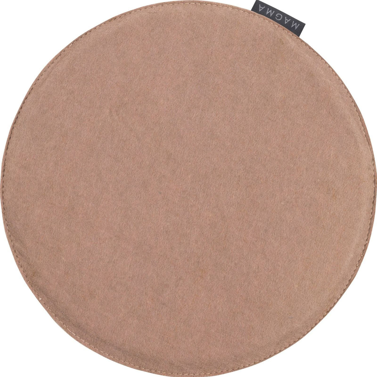 Magma Sitzkissen Avaro Uni rund 35cm - Baumwoll-Mischung