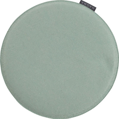 Magma Sitzkissen Avaro Filzoptik Uni Rund #farbe_graublau