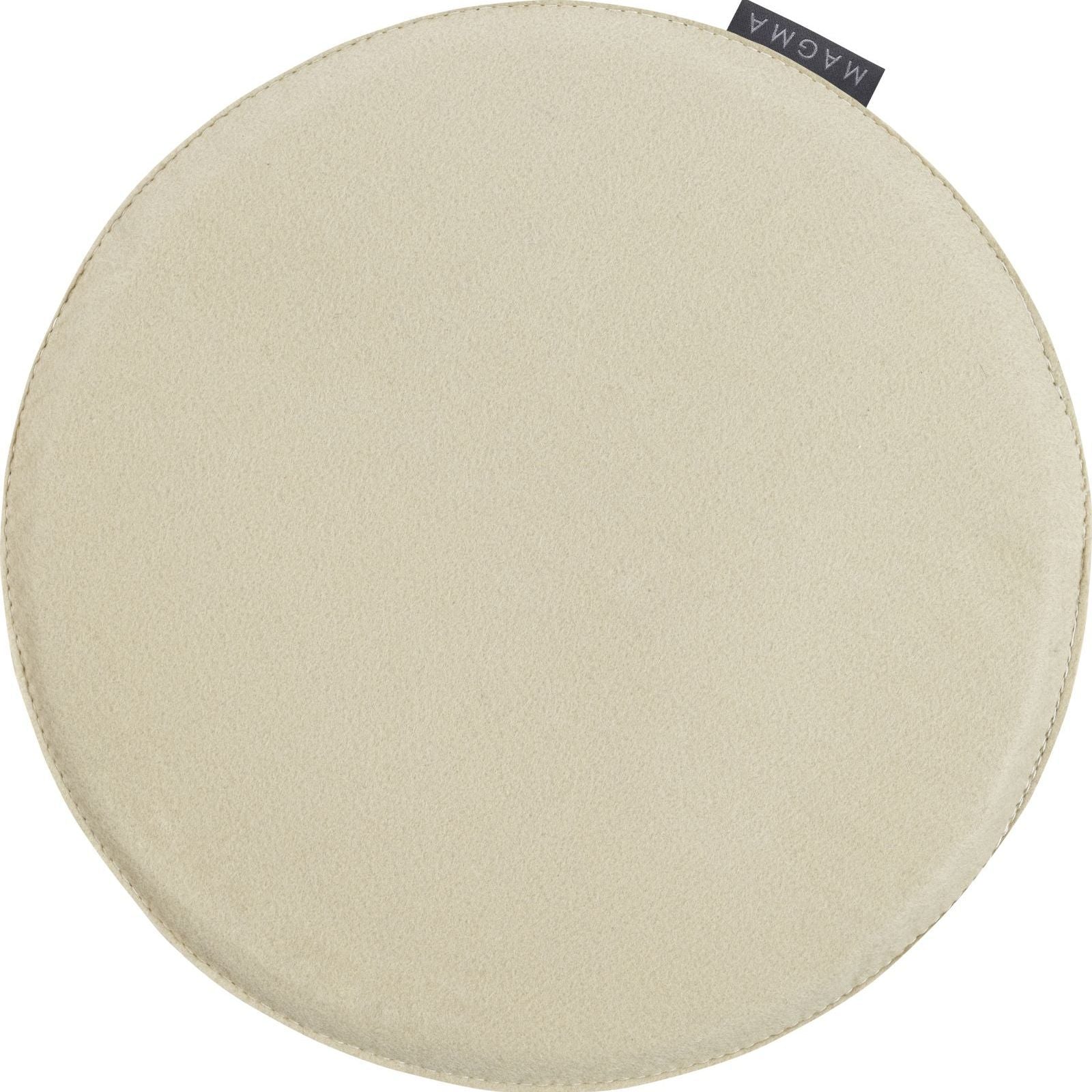 Magma Sitzkissen Avaro Uni rund 35cm - Baumwoll-Mischung