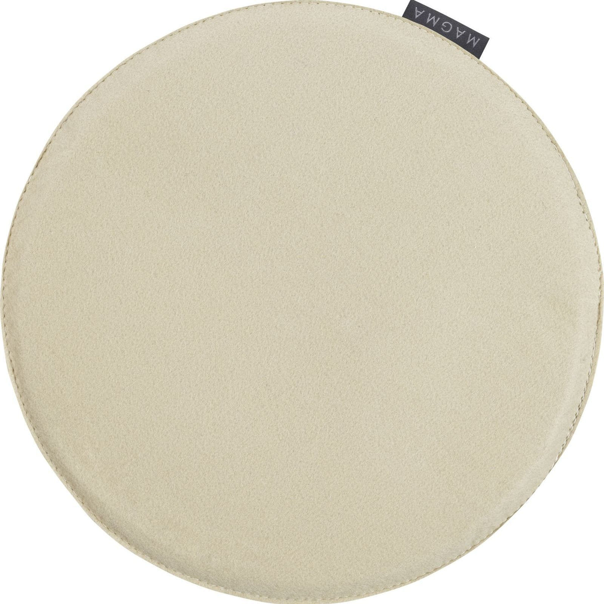 Magma Sitzkissen Avaro Uni rund 35cm - Baumwoll-Mischung