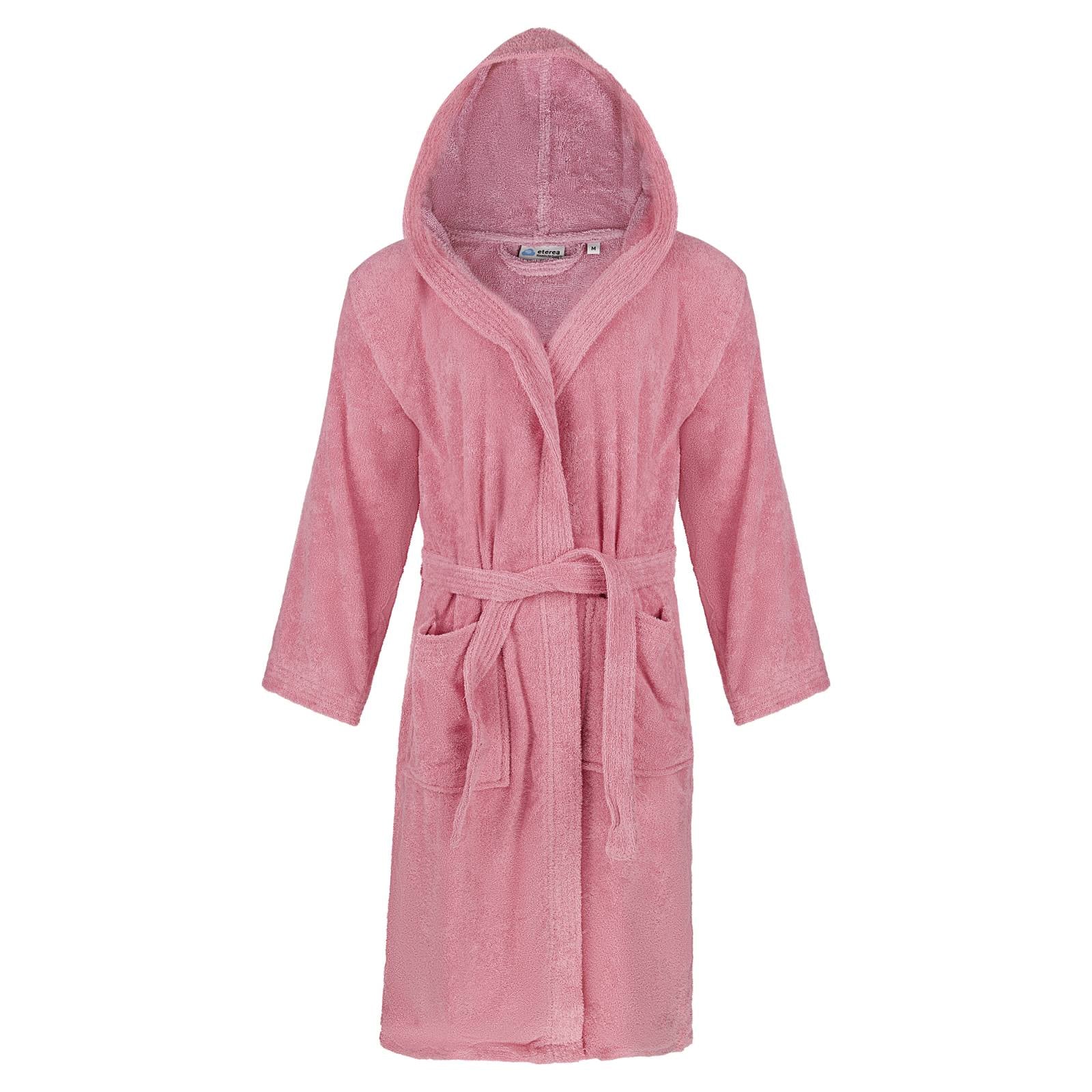 etérea Baumwolle Frottee Bademantel mit Kapuze Livie