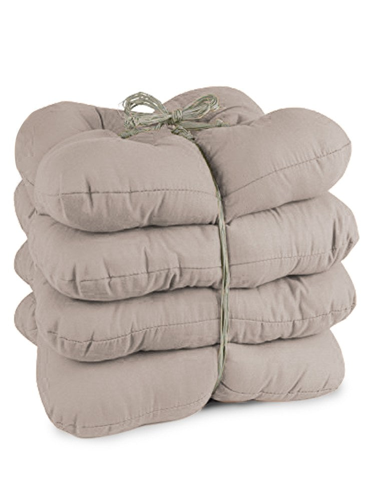 Bertels Sitzkissen Stuhlkissen Rib Canvas 4er Set
