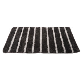 etérea Shaggy Hochflor Badematte Teppich Badteppich Streifen Uni 60x100