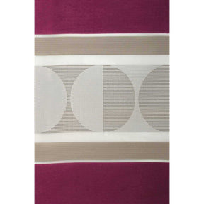 CANNES Ösenschal 245x140 cm Gestreift Kreise