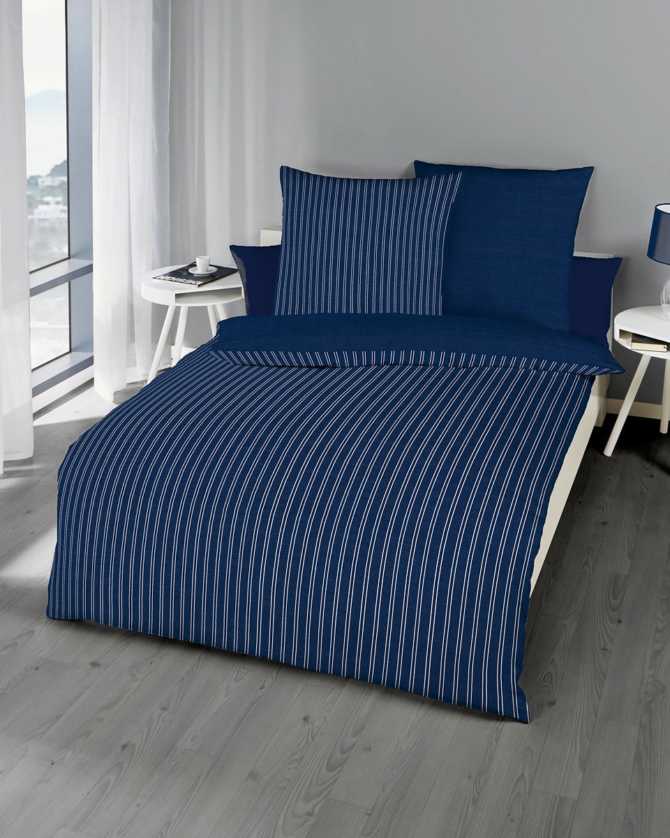 Kaeppel Mako Satin Bettwäsche Eternity Combo Streifen