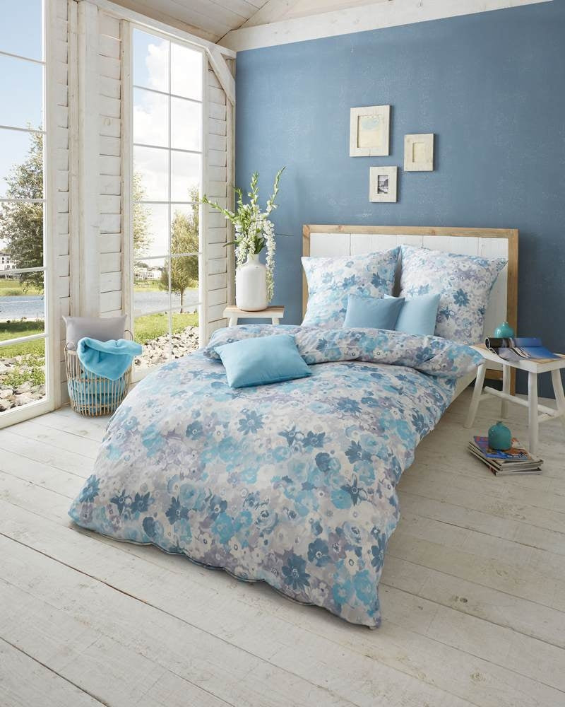 Kaeppel Mako Satin Bettwäsche #farbe_aqua