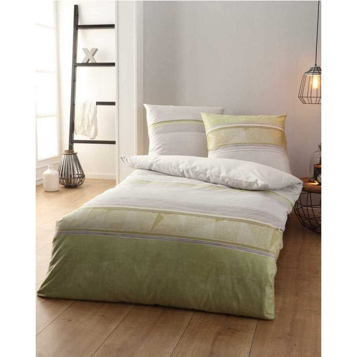 Kaeppel Mako Satin Bettwäsche #farbe_lind