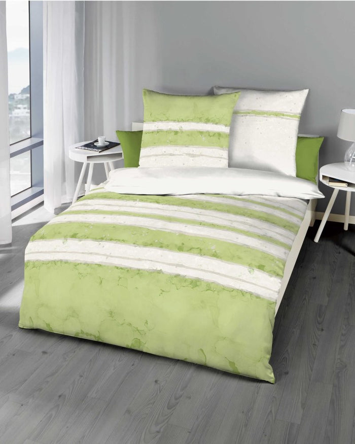 Kaeppel Mako Satin Bettwäsche #farbe_gruen