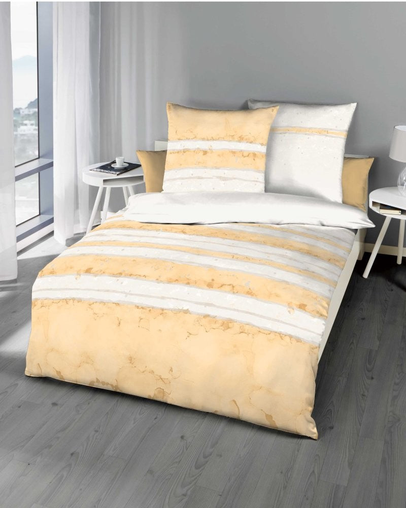 Kaeppel Mako Satin Bettwäsche #farbe_pfirsich