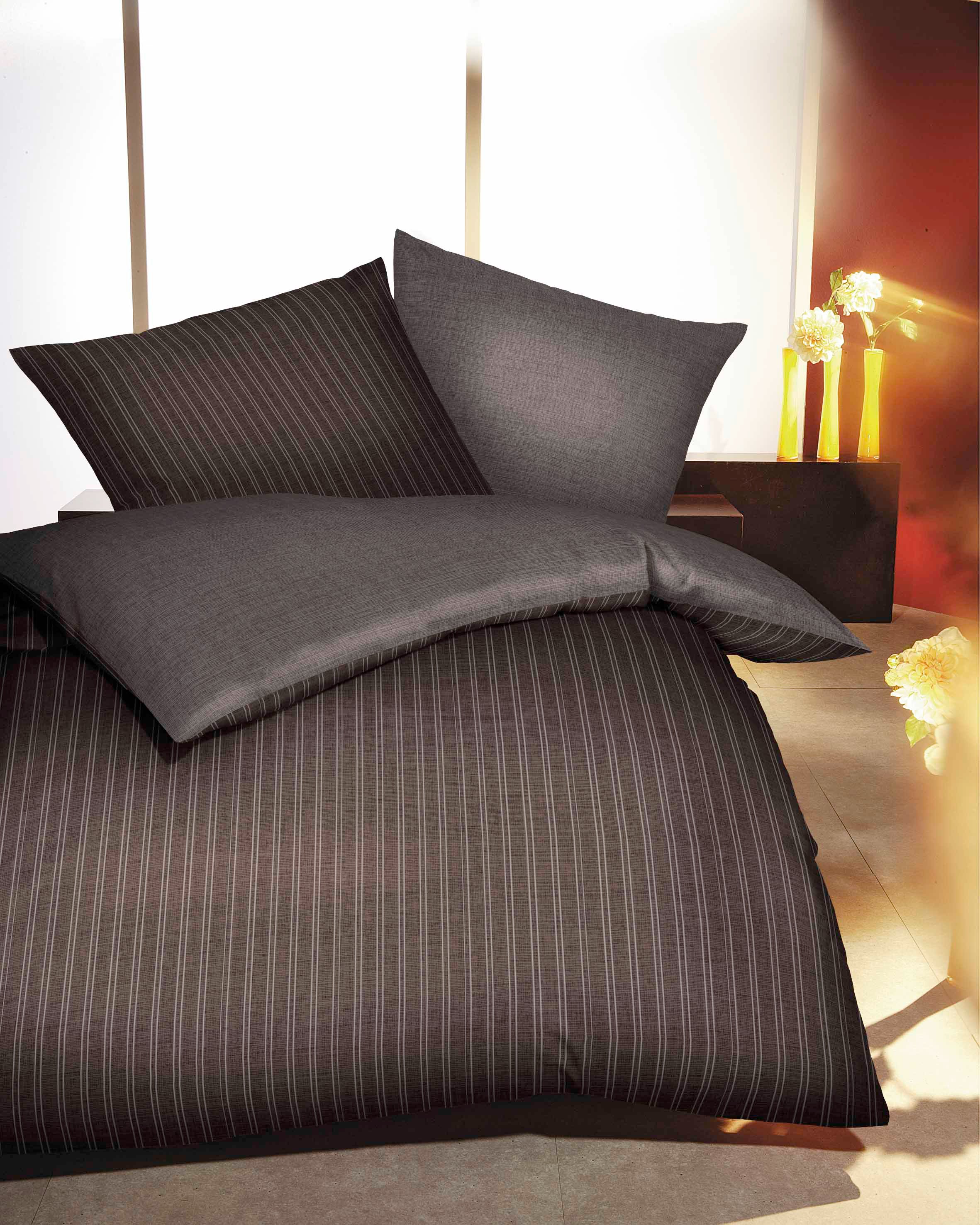 Kaeppel Mako Satin Bettwäsche #farbe_braun