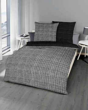 Kaeppel Mako Satin Bettwäsche Eternity Combo Streifen