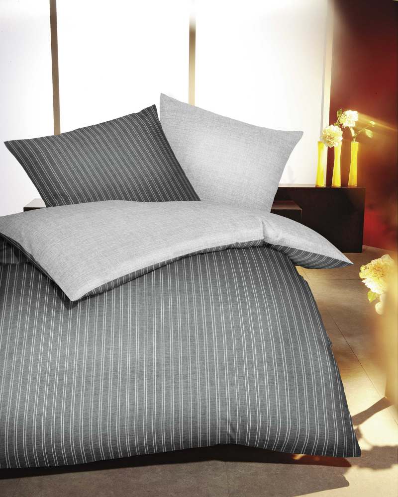 Kaeppel Mako Satin Bettwäsche #farbe_schiefer