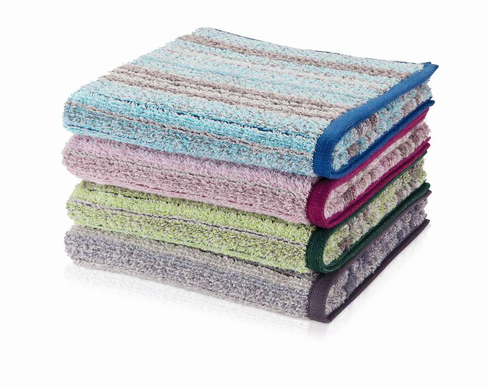 möve Baumwoll Handtücher Streifen Edinburgh