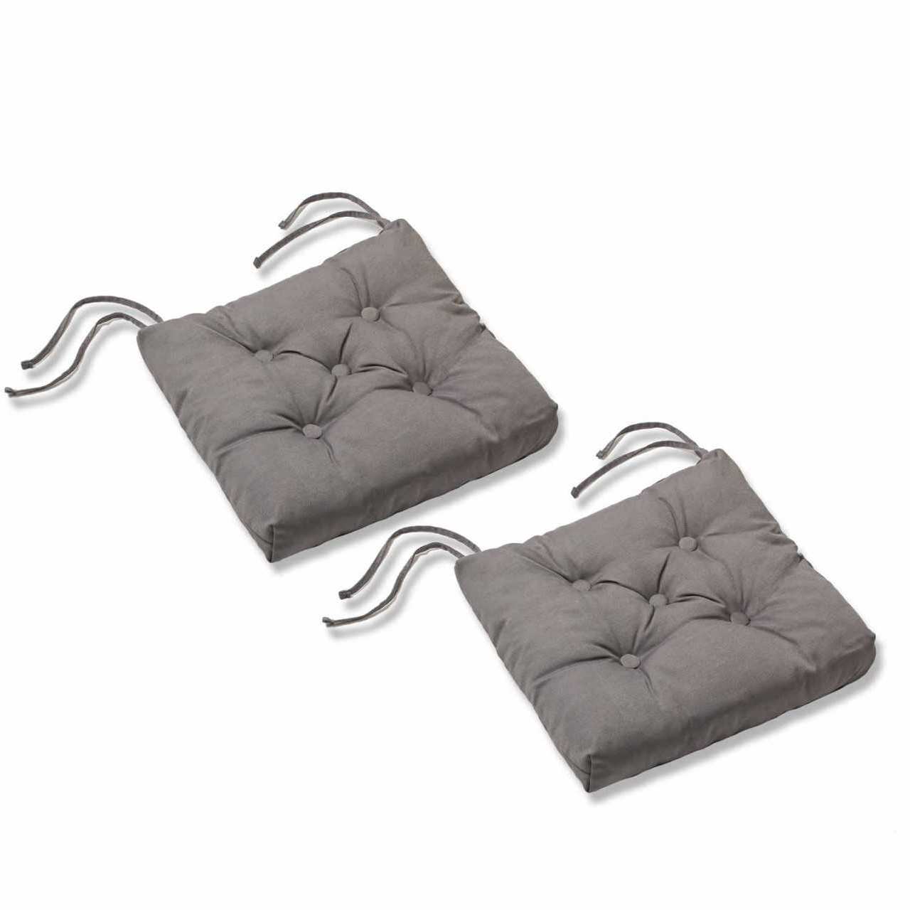 etérea Sitzkissen Stuhlkissen Basic Auflage und Stuhlkissen 40x40cm - Innen und Aussenbereich