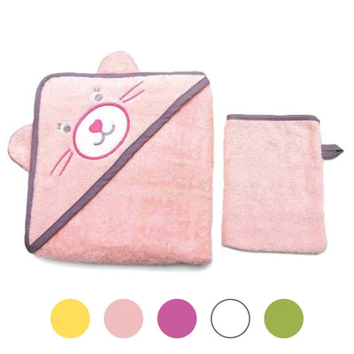 etérea 100% Baumwolle Baby Kapuzenhandtuch #farbe_