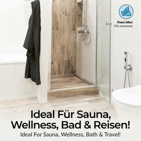 etérea Baumwolle Frottee Bademantel mit Kapuze Livie