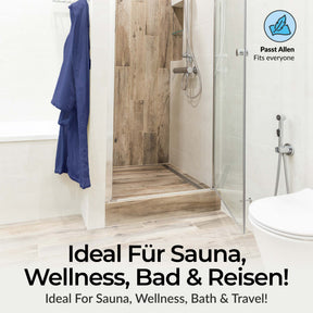 etérea Baumwolle Frottee Bademantel mit Kapuze Livie