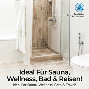 etérea Baumwolle Frottee Bademantel mit Kapuze Livie