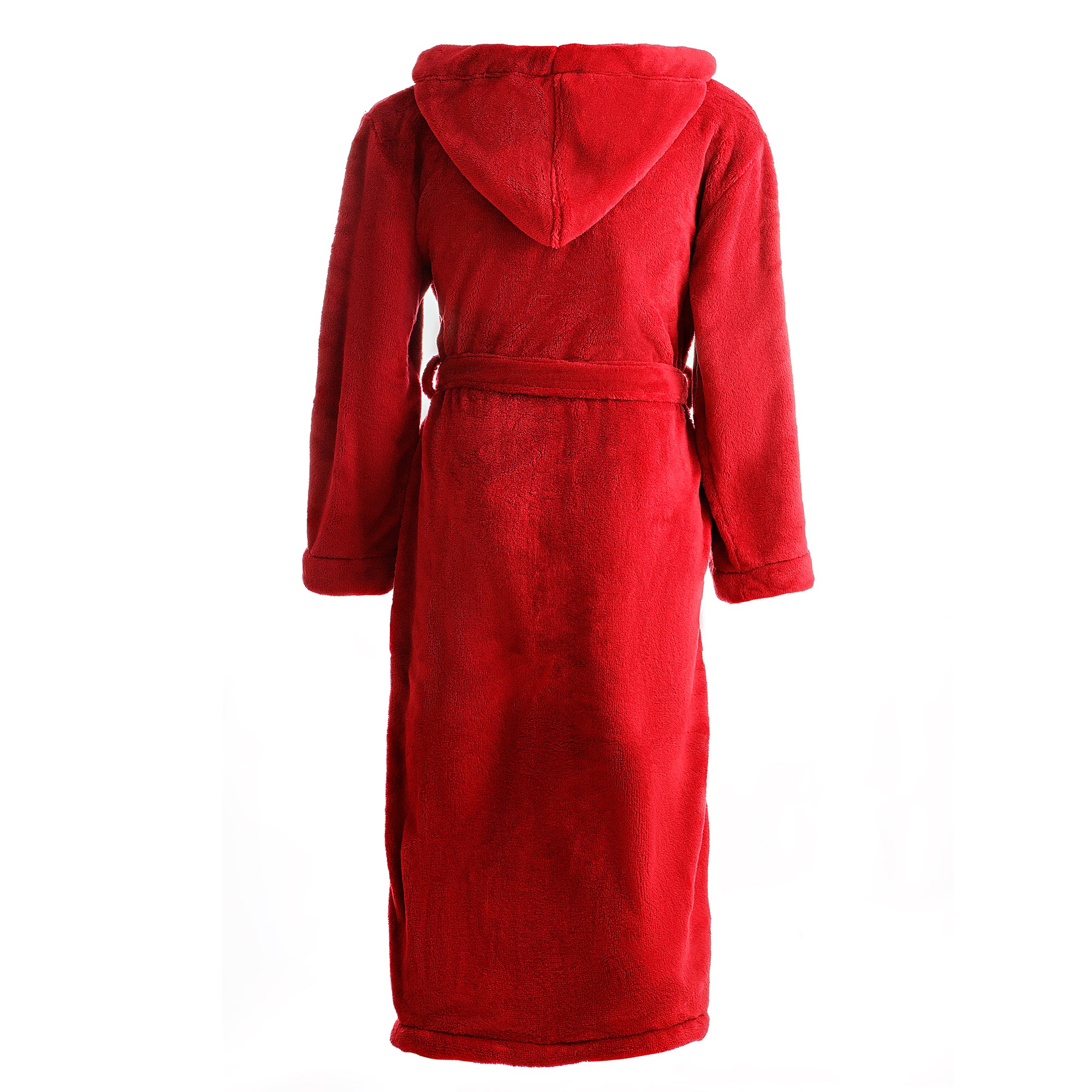 etérea Mustique Kuschelfleece Kapuzen-Bademantel Saunamantel Unisex