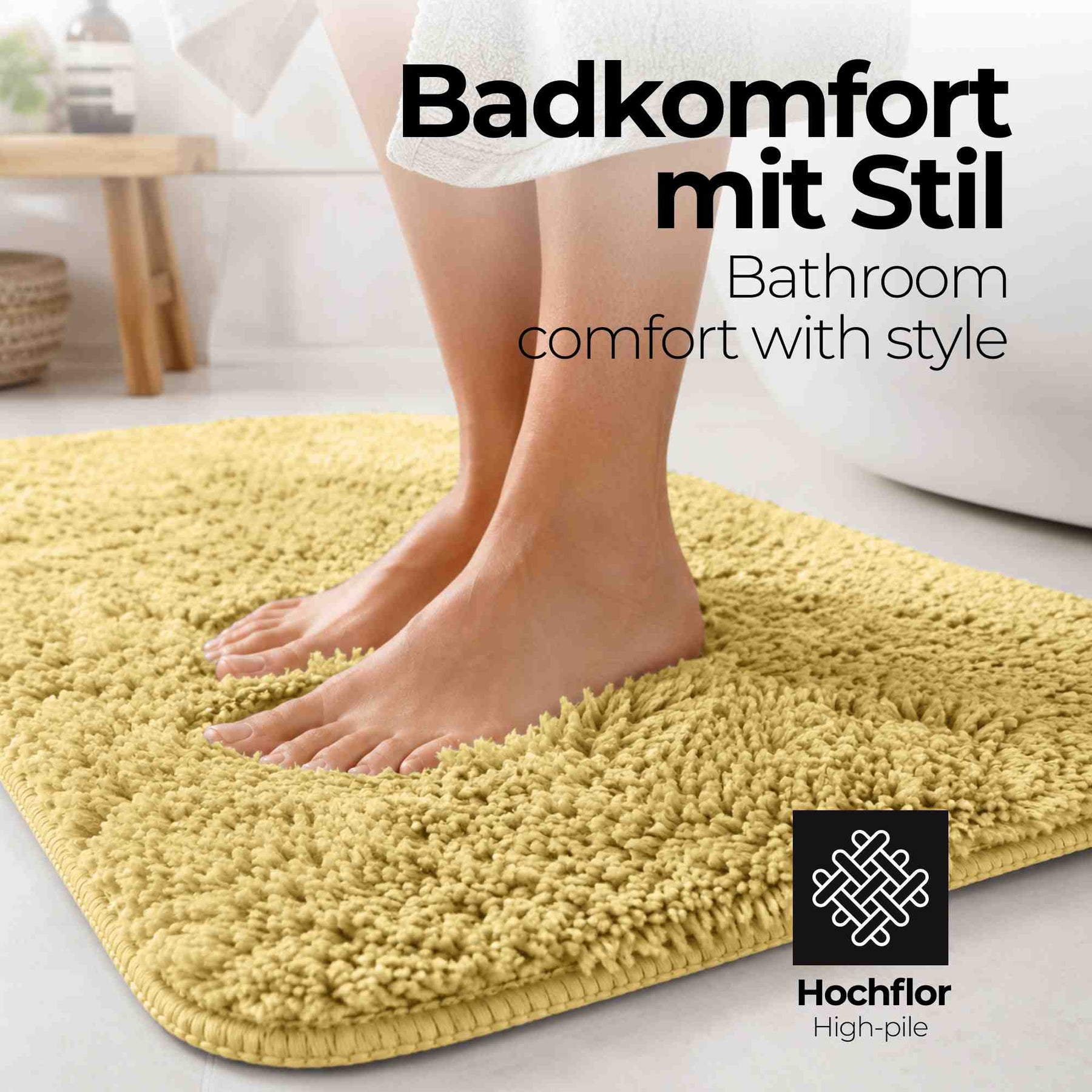 etérea Badteppich Badematte Jana