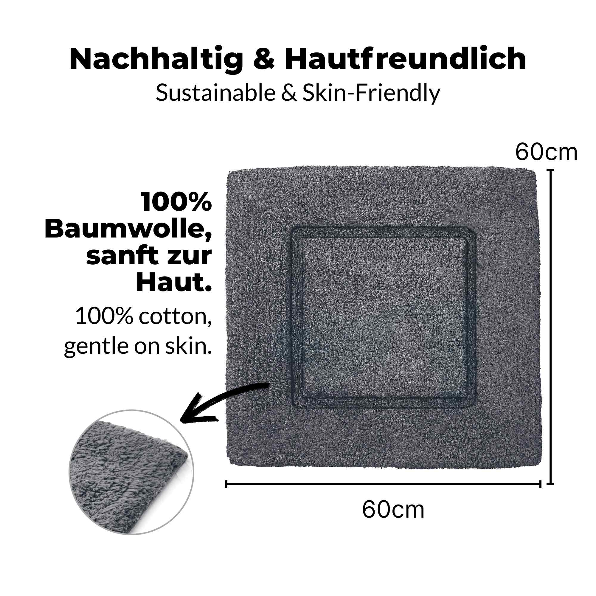 etérea Badteppich Badematte Kiara
