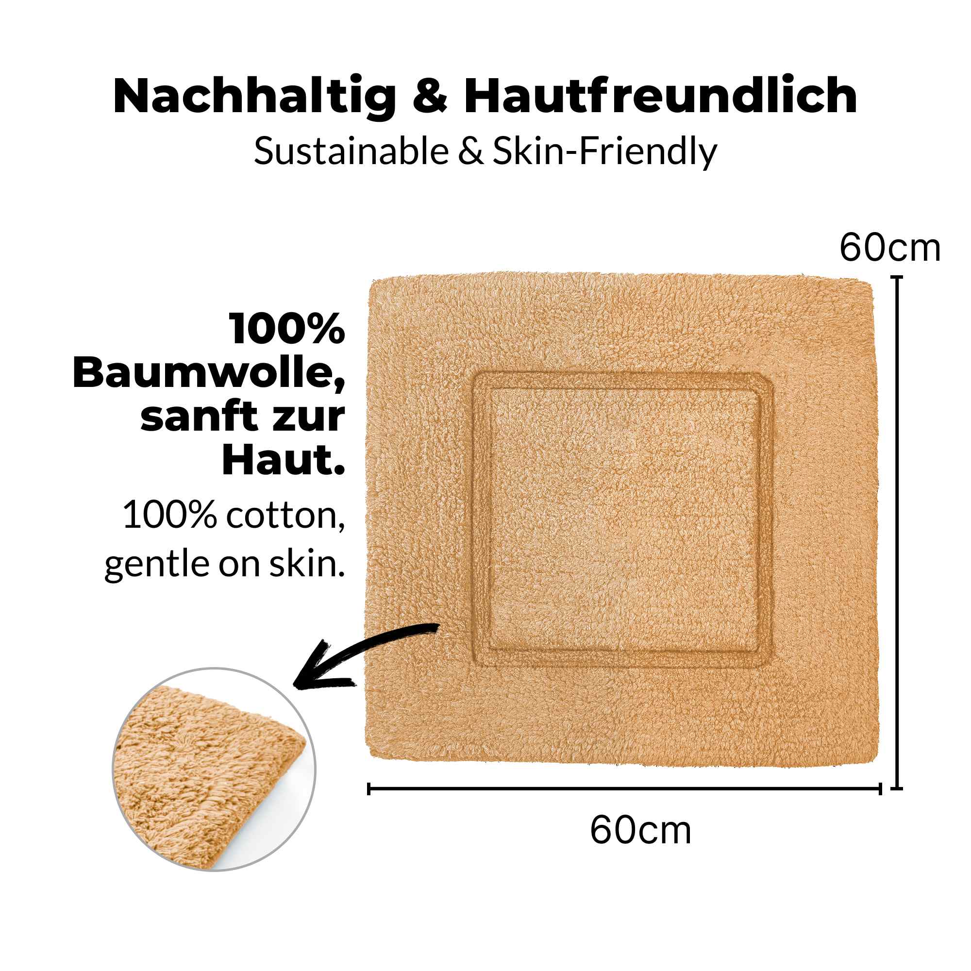 etérea Badteppich Badematte Kiara