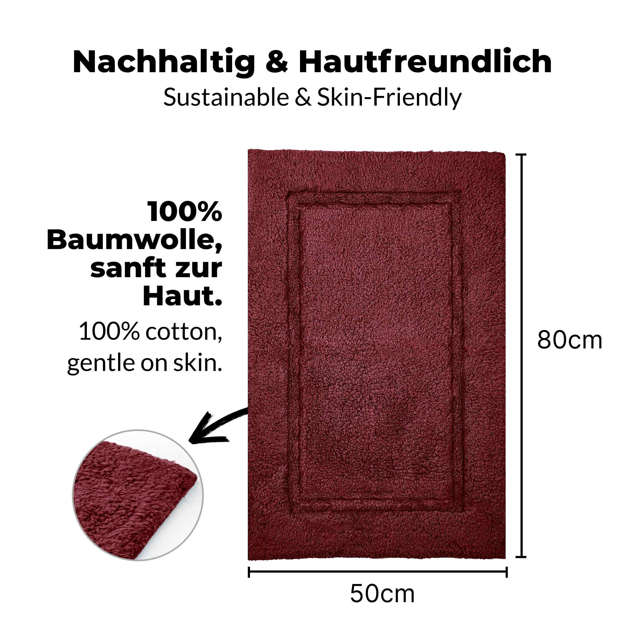 etérea Badteppich Badematte Kiara