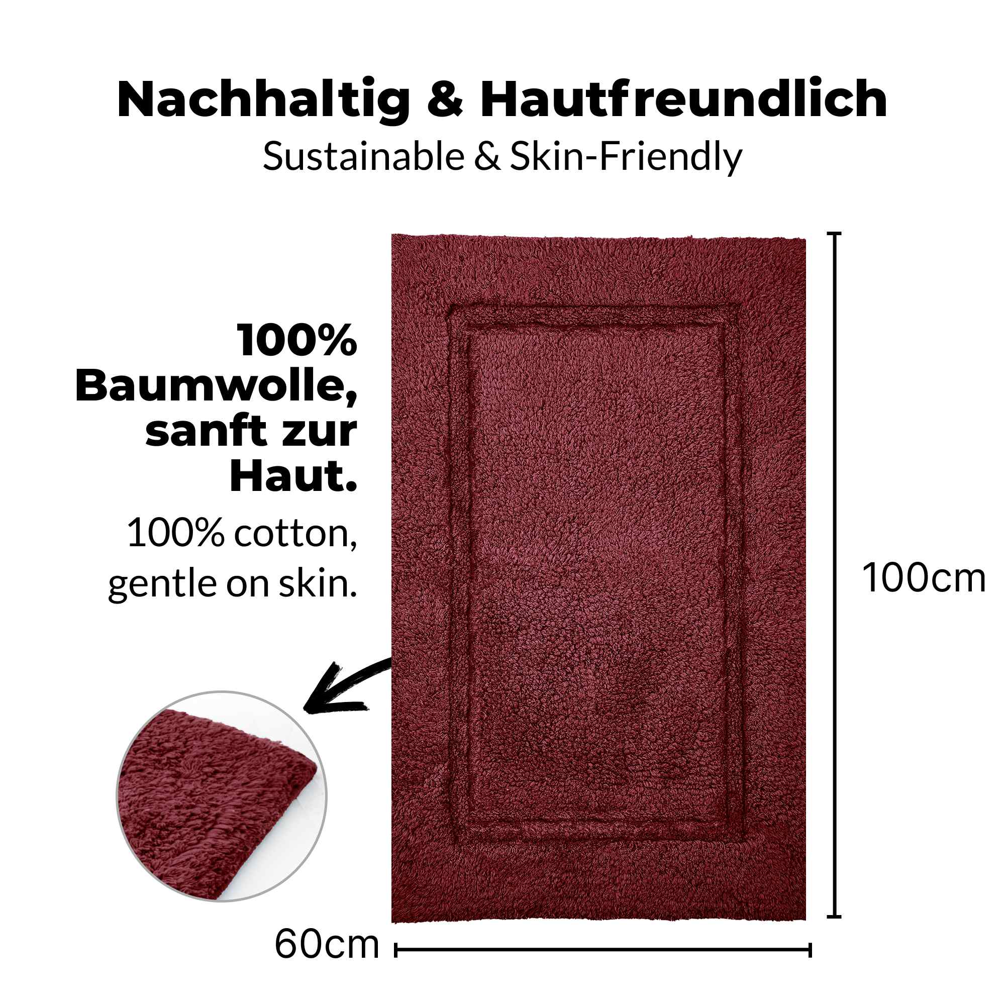 etérea Badteppich Badematte Kiara