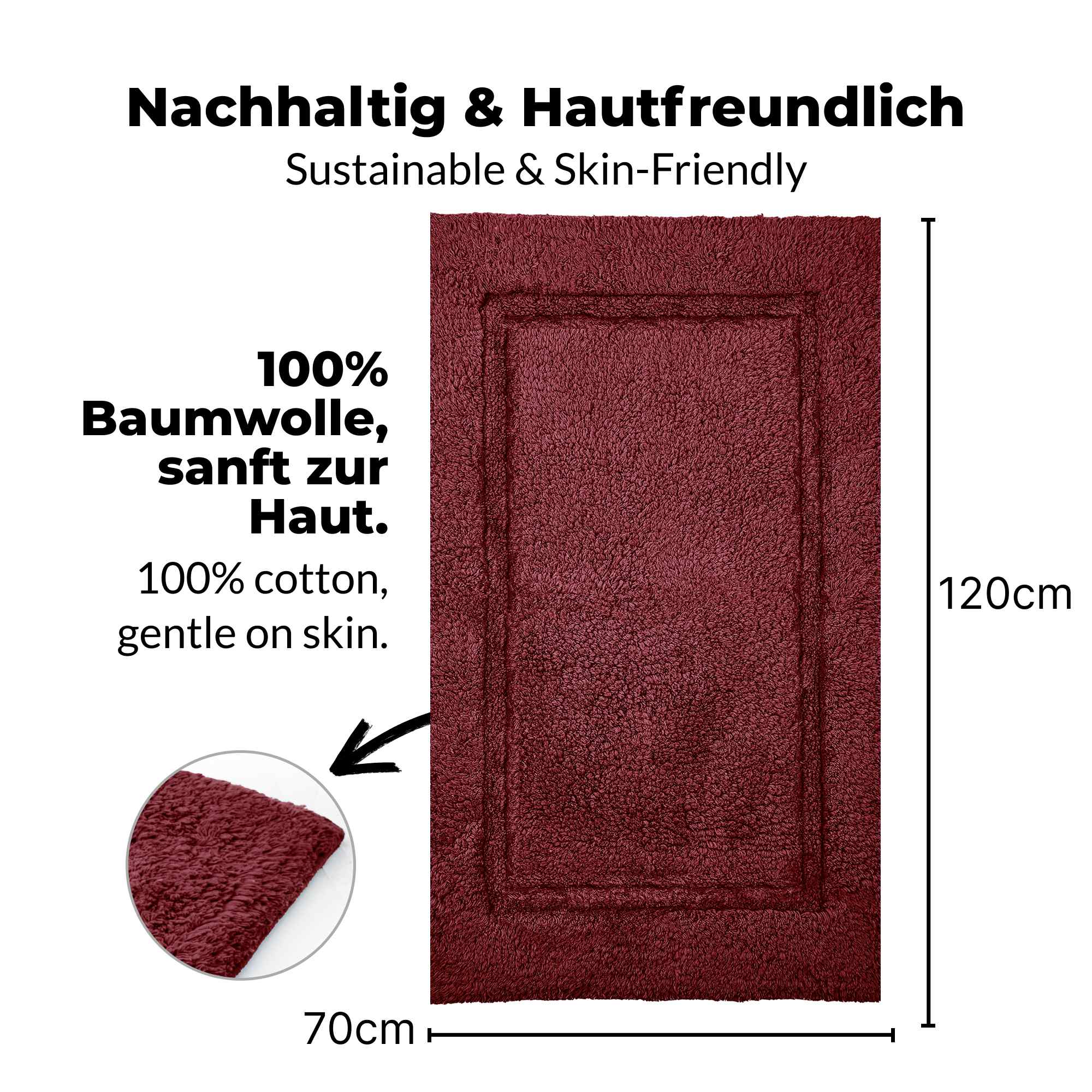 etérea Badteppich Badematte Kiara