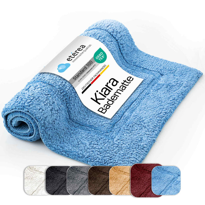 etérea Badteppich Hellblau #farbe_hellblau