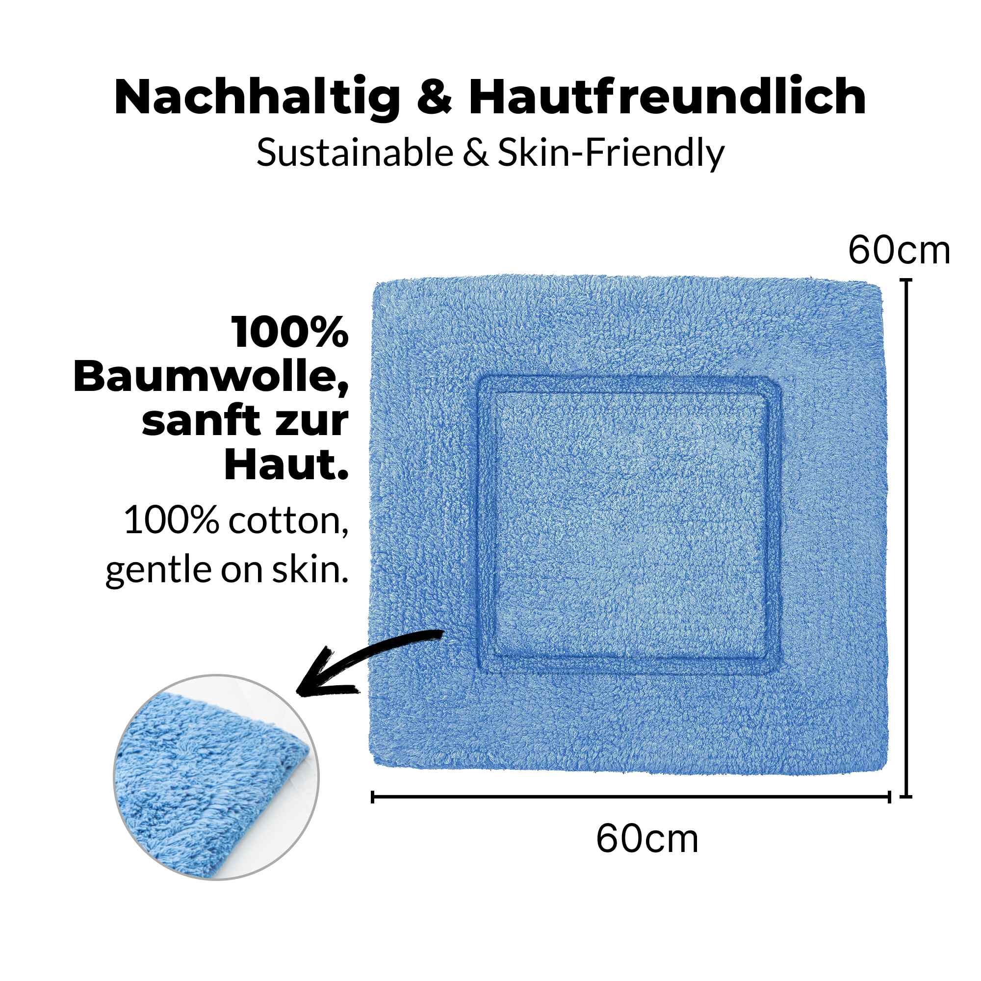 etérea Badteppich Badematte Kiara