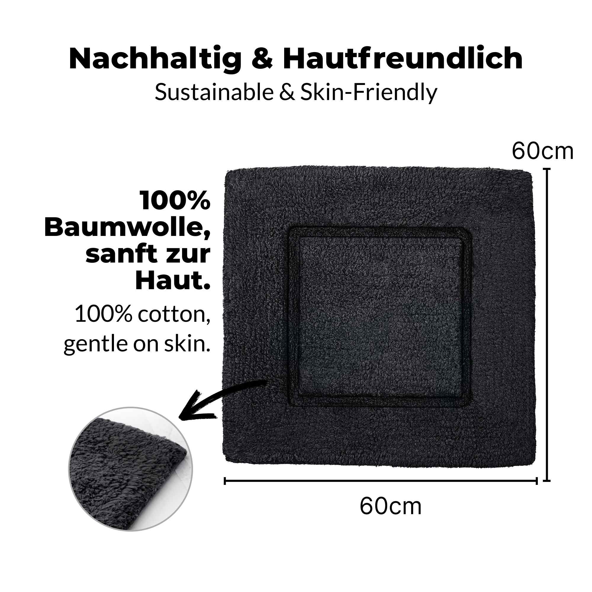 etérea Badteppich Badematte Kiara