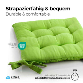 etérea Sitzkissen Stuhlkissen Basic 40x40cm - Innen und Aussenbereich