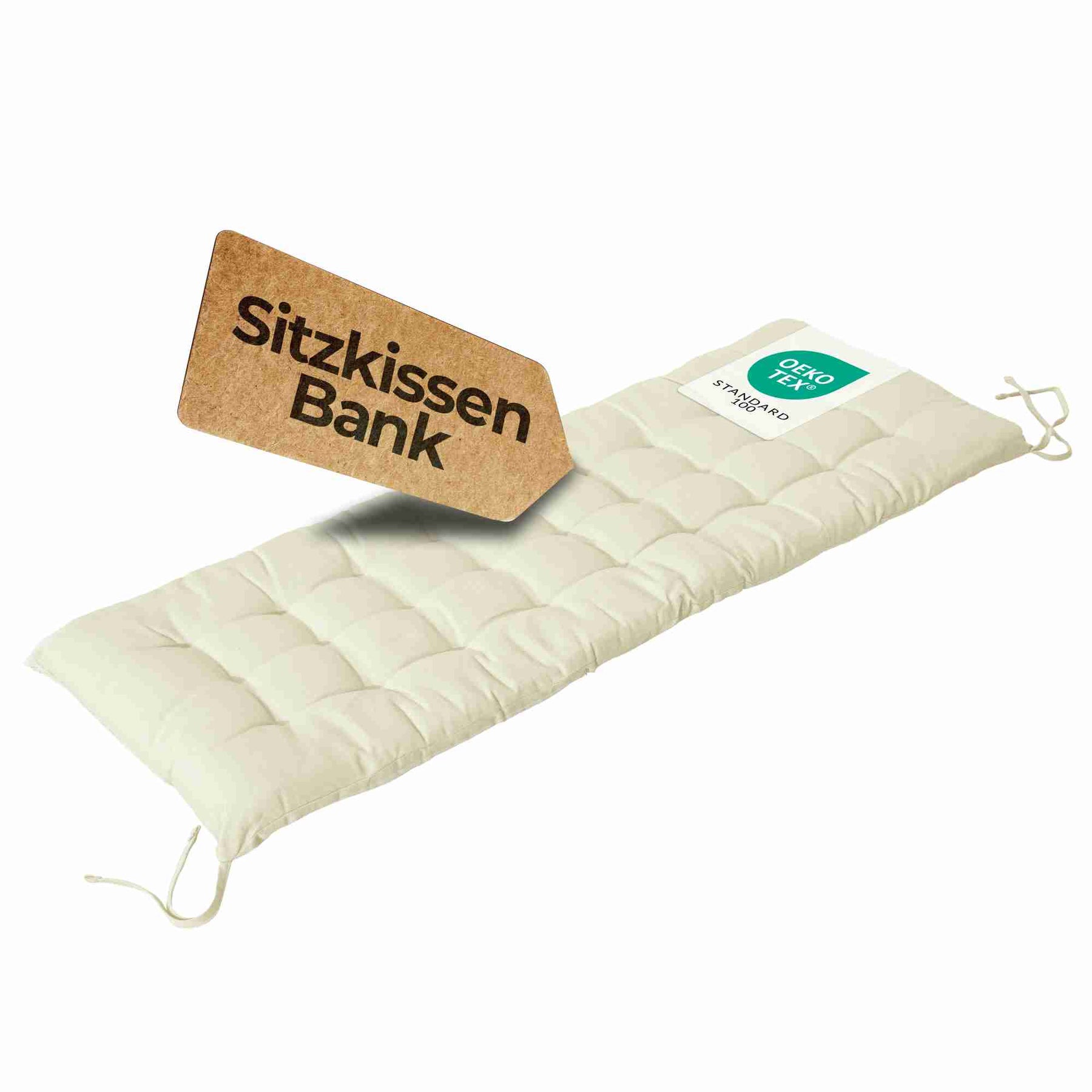 etérea Bankauflage Basic - Sitzkissen Stuhlkissen Indoor & Outdoor für Bänke 120x40 cm