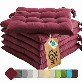 etérea Sitzkissen Stuhlkissen Basic Auflage und Stuhlkissen 40x40cm - Innen und Aussenbereich