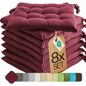 etérea Sitzkissen Stuhlkissen Basic 40x40cm - Innen und Aussenbereich