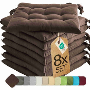 etérea Sitzkissen Stuhlkissen Basic Auflage und Stuhlkissen 40x40cm - Innen und Aussenbereich