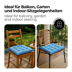 etérea Sitzkissen Stuhlkissen Basic 40x40cm - Innen und Aussenbereich