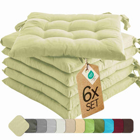 etérea Sitzkissen Stuhlkissen Basic Auflage und Stuhlkissen 40x40cm - Innen und Aussenbereich