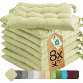 etérea Sitzkissen Stuhlkissen Basic Auflage und Stuhlkissen 40x40cm - Innen und Aussenbereich