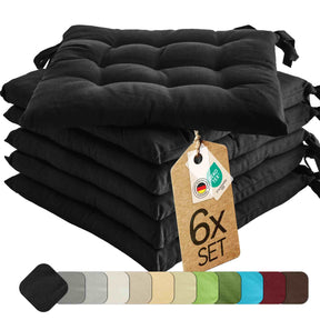 etérea Sitzkissen Stuhlkissen Basic Auflage und Stuhlkissen 40x40cm - Innen und Aussenbereich