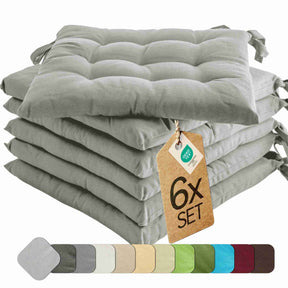 etérea Sitzkissen Stuhlkissen Basic Auflage und Stuhlkissen 40x40cm - Innen und Aussenbereich