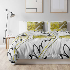 etérea Baumwolle Bettwäsche Polly Afrika Tribe Grün